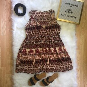 tribal print dress by En Creme